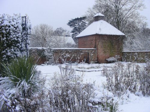 Eastcote house, the walled garden.