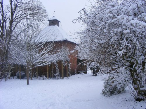 Eastcote house gardens, the dovecote.