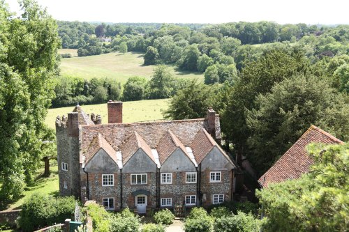 The Dower House, seen from the Tower at Greys Court