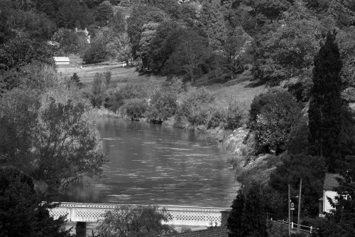 Looking Upstream, Brockweir.