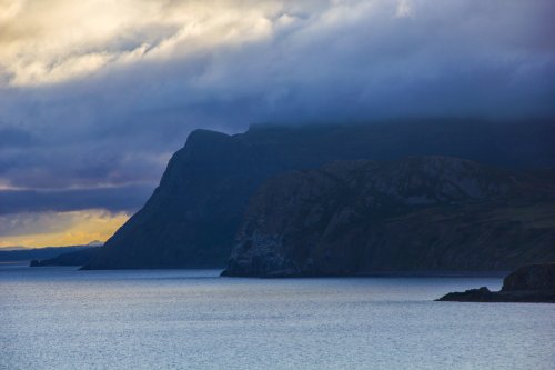 Brooding Clouds over The Rivals NE of Nefyn