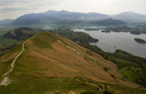 Catbells to Keswick and Skiddaw