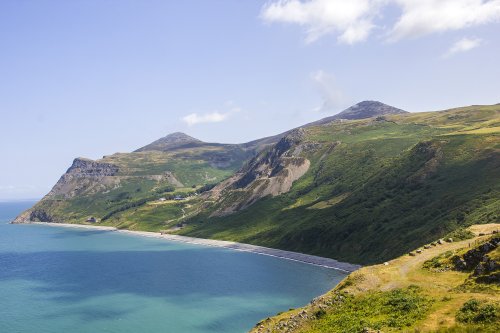 Porth Y Nant  and Yr Eifl from Gwylfa near Nefyn