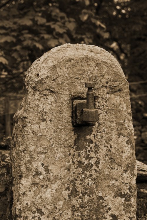 Gatepost Loughrigg Tarn