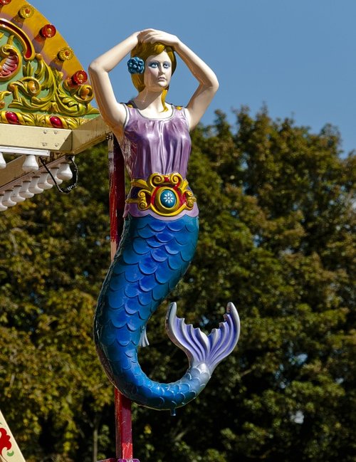 A Mermaid in Malpas Cheshire.