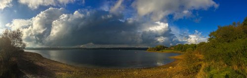 Panorama of Carsington Water