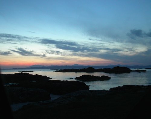Small Isles from Arisaig