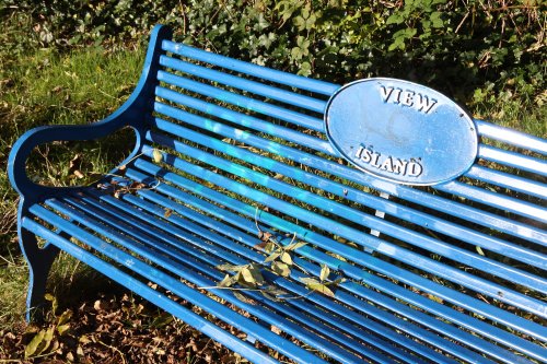 Bench at View Island, Caversham
