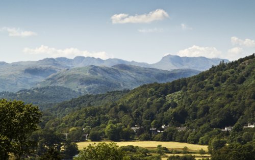 Langdale Fells from Skelghyl