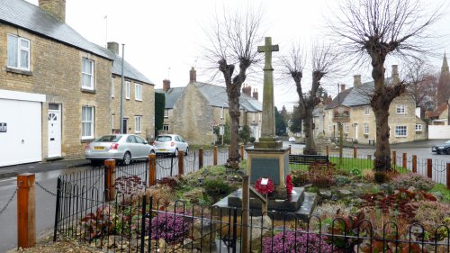 War Memorial, Brigstock, Northamptonshire