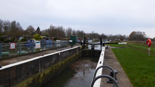 Orton Lock, Orton Longueville