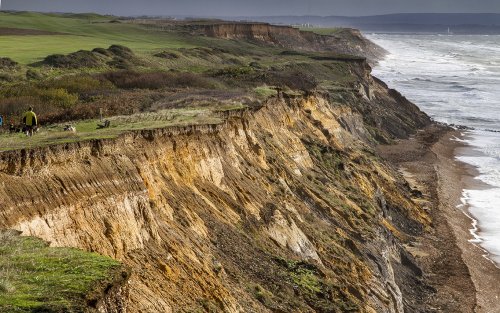 CLIFFS AT BARTON ON SEA