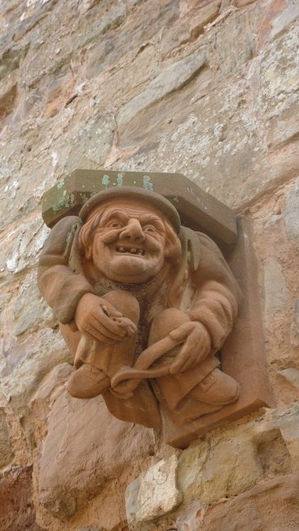 Rufford gargoyle, 18th July 2012