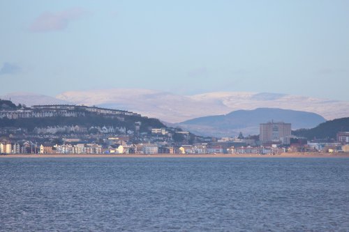 Swansea from the Mumbles