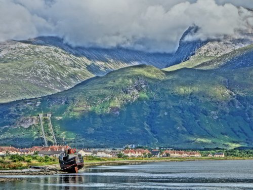 Corpach from Loch Linnhe