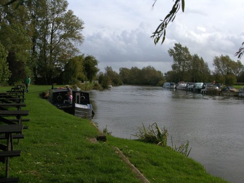 The Celtic Lady on the River Thames