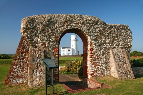 St. Edmund Chapel Ruins and the Lighthouse