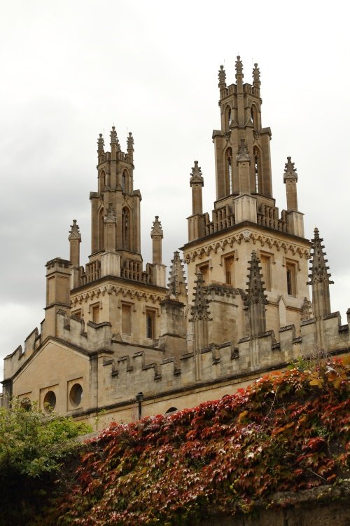 The Towers of All Souls College, Oxford