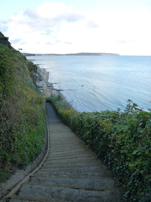 Steps down to the beach, Shanklin