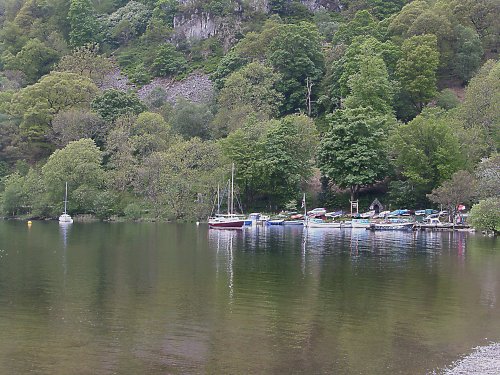 Lake Ullswater at Glen Ridding.