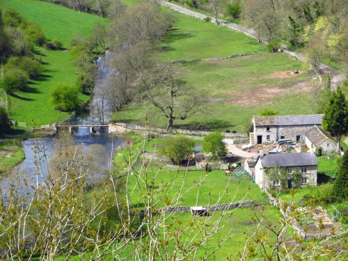 Picturesque lanscape at Monsal Head