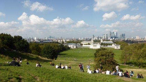 View of London from Observatory Hill, Greenwich