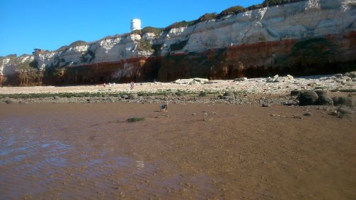 The Cliffsand Lighthouse at Old Hunstanton Beach