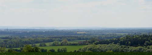 South Downs Landscape looking to the west from Halnaker Mill.