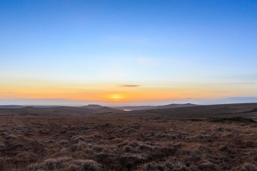 View to Burrator Reservoir - Dartmoor National Park