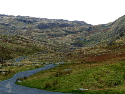 Wrynose Pass between Hardknot and Ambleside