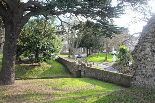 Rochester Castle grounds
