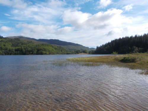 Looking out over Loch Achray