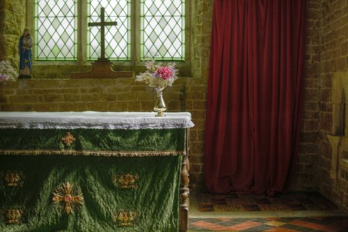 The Alter in the Parsh Church, Barford St John, Oxfordshire