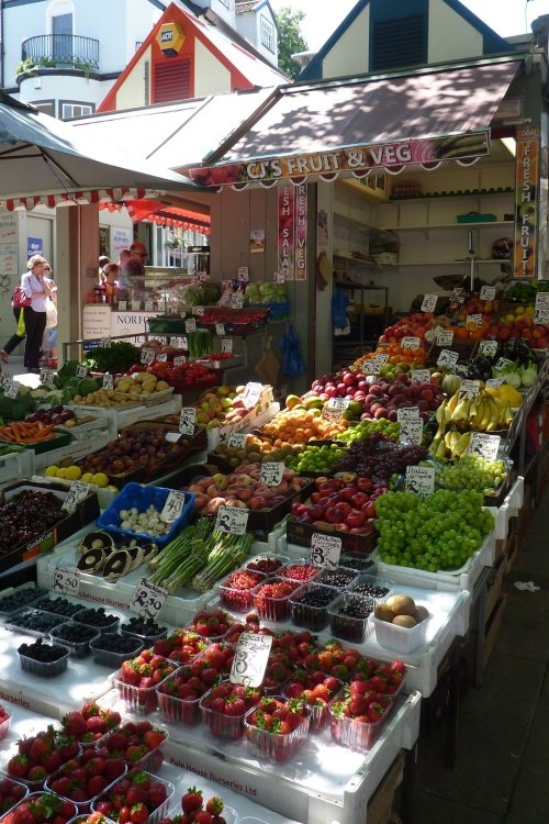 Norwich, Norfolk - Open Air Market