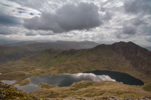 View from Crib Goch .