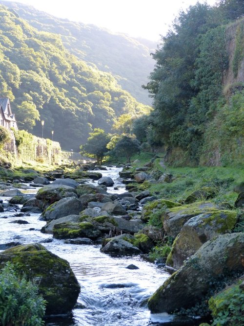 Lynmouth's East Lyn River