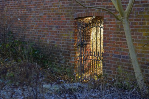 Garden Gate in Brough Park, Leek, Staffordshire