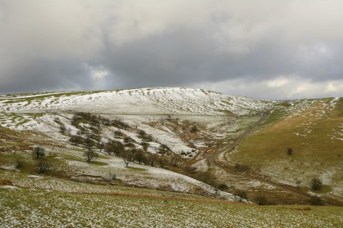 Light Snow near Pott Shrigley, Cheshire