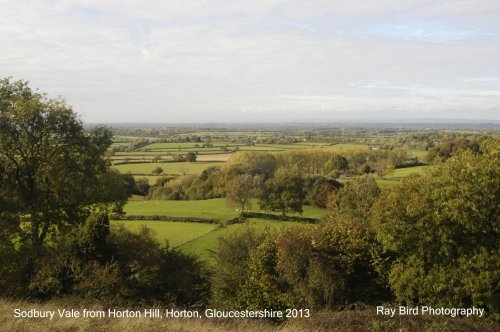 Sodbury Vale from Horton Hill, Horton, Gloucestershire 2013