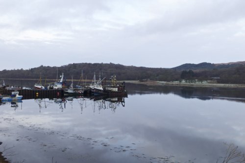 West Pier harbour Tarbert