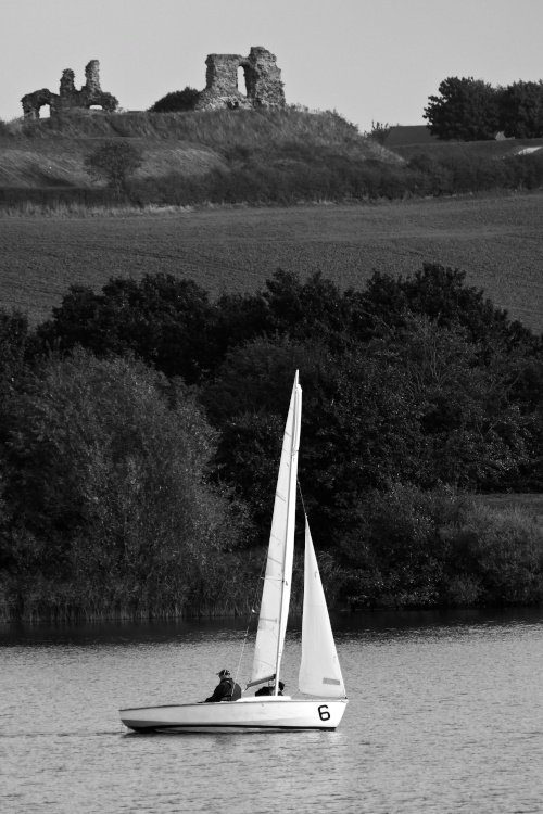 Yacht and Sandal Castle at Pugneys Watersports Centre & Country Park, Wakefield
