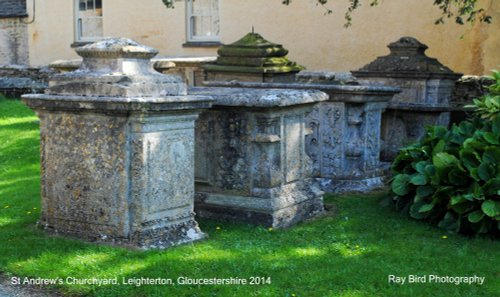 Old Tombs, St Andrews Churchyard, Leighterton, Gloucestershire 2014