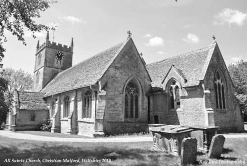 All Saints Church, Christian Malford, Wiltshire 2015