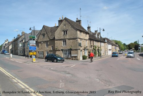 Hampton St/London Rd Junction, Tetbury, Gloucestershire 2015