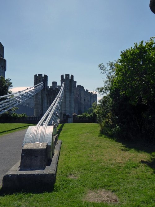 Castle and Suspension Bridge