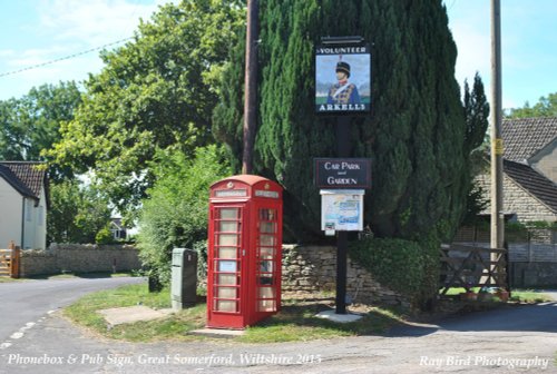 Telephone Kiosk, The Street, Great Somerford, Wiltshire 2015