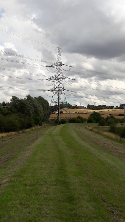Path beside River Rother in Treeton