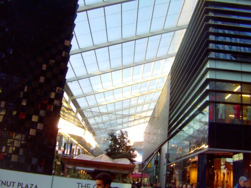 Dramatic Roof of Stratford Shopping Centre London