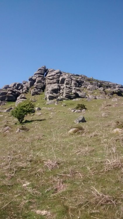 Bell Tor on a bright day