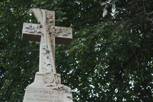 Boar War memorial St Helens Churchyard